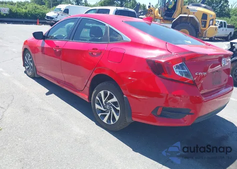 2018 Honda Civic Ex z USA, uszkodzony, nr VIN 2HGFC2F70JH538293
